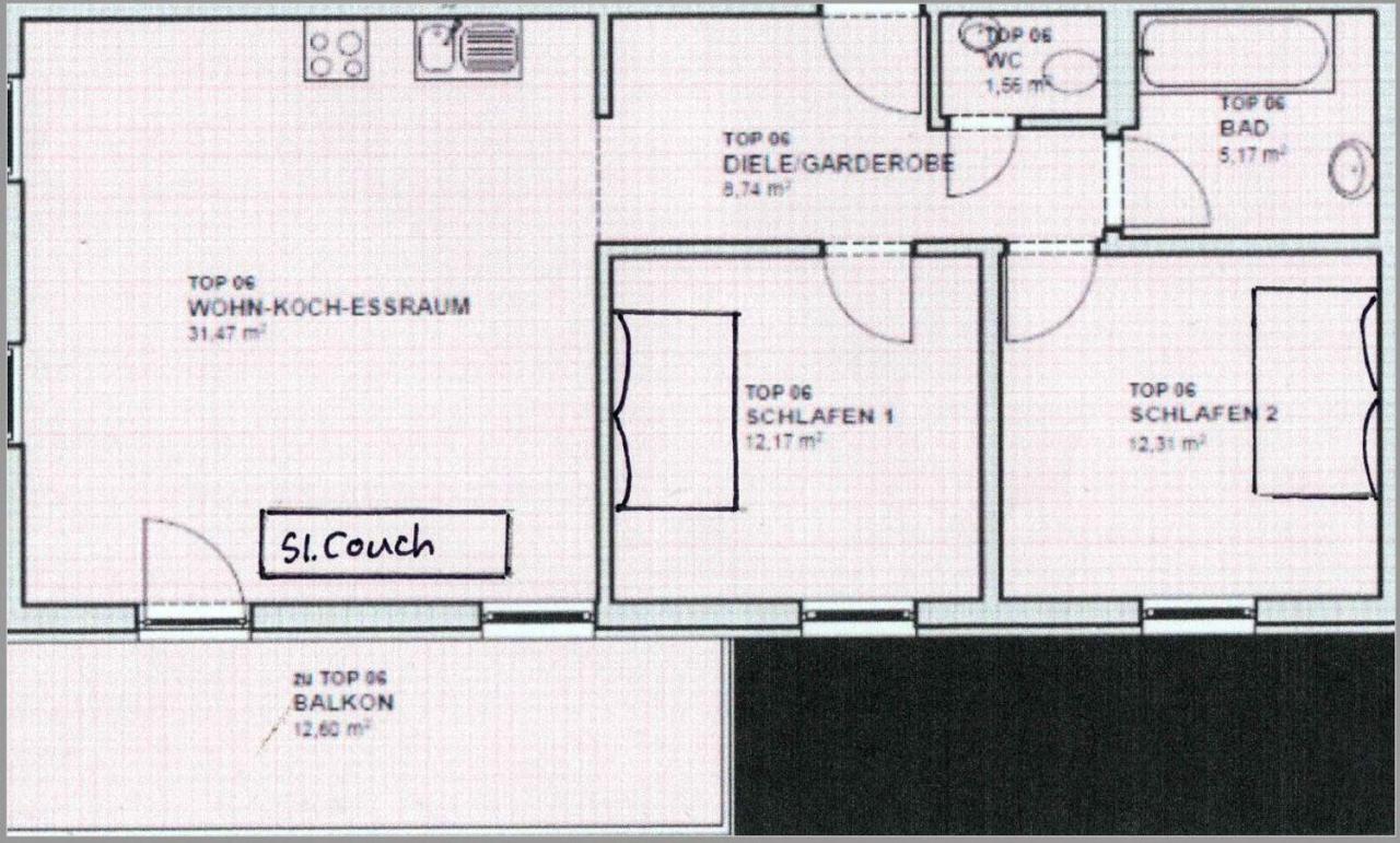 贝旺Chalet Zur Rose公寓 外观 照片